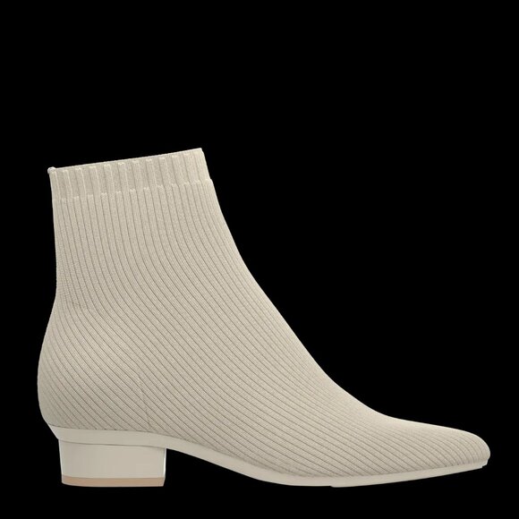 Pashion Footwear The Bootie - Bone Knit Size 6.56.5 - Picture 3 of 3